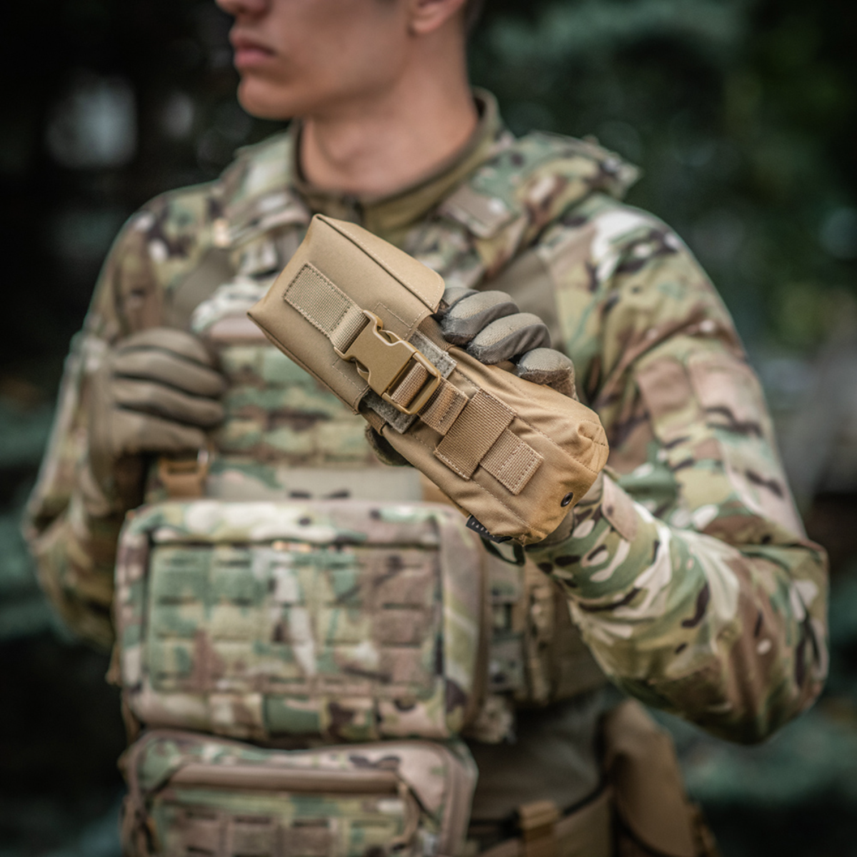 M-Tac Double Magazine Pouch with Fastex Closure