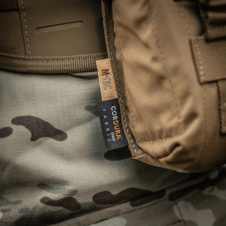 M-Tac Double Magazine Pouch with Fastex closure in durable Cordura 500D, designed for AR and AK magazines.
