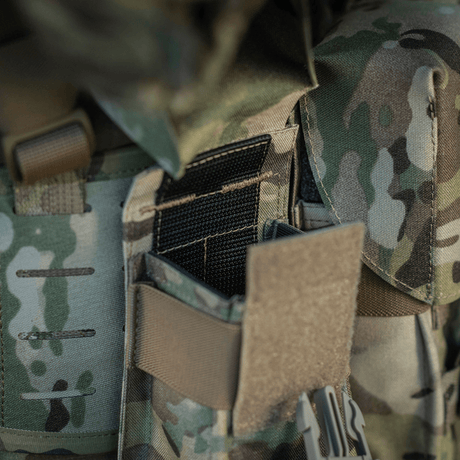M-Tac Double Magazine Pouch with Fastex Closure in durable Cordura 500D, ideal for AR and AK series magazines, military and outdoor use