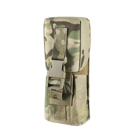 M-Tac Double Magazine Pouch with Fastex Closure in camouflage textile