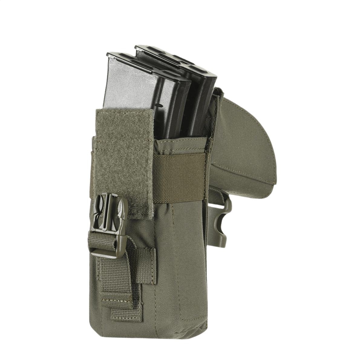 M-Tac Dobbelt Magasin Taske med Fastex Lukning til AR- og AK-seriens magasiner lavet af Cordura 500D, robust og funktionel design