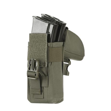 M-Tac Double Magazine Pouch with Fastex Closure for AR and AK magazines in durable Cordura 500D designed for military and outdoor use