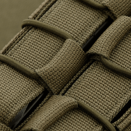 M-Tac open double mag pouch for AK in robust, non-slip material for secure storage under extreme conditions