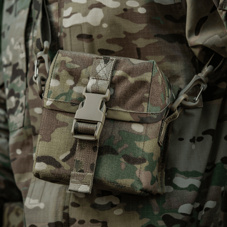 M-Tac Taske til Natkikkert PVS-14 i camouflage-design, perfekt til sikker opbevaring og transport af natkikkerter.