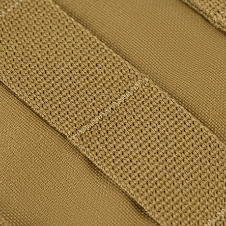 MOLLE webbing on M-Tac War Belt ARMOR made of durable Cordura 500D for tactical use and gear customization.