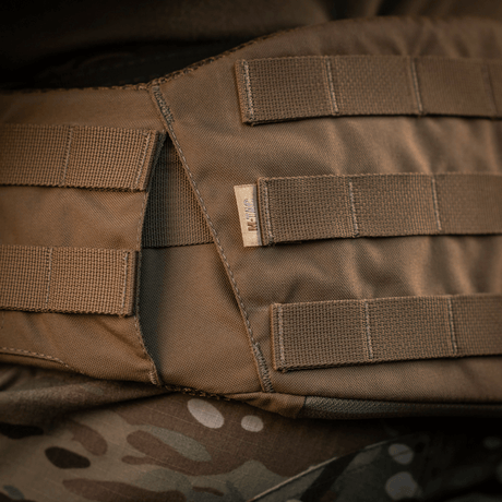 M-Tac War Belt ARMOR with hard-wearing Cordura 500D and MOLLE webbing for adapting combat gear.