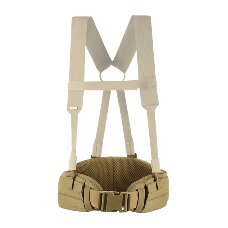 M-Tac War Belt ARMOR front view with Cordura 500D materials and MOLLE webbing for tactical applications.