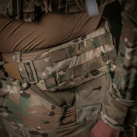 M-Tac War Belt ARMOR with MIL-SPEC MOLLE webbing for tacticians and fighters, made of hard-wearing Cordura 500D.