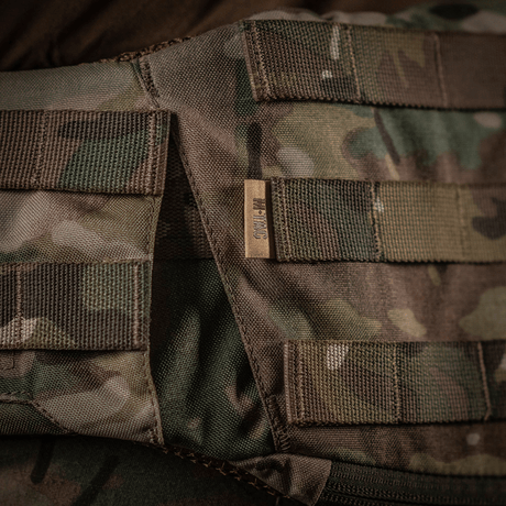 M-Tac War Belt ARMOR with high-quality MOLLE webbing for tactical use, made of hard-wearing Cordura 500D.