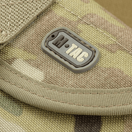 M-Tac pouch for folding shovel Multicam – durable tactical pouch in CORDURA 1000D material, robust MOLLE pouch detail.