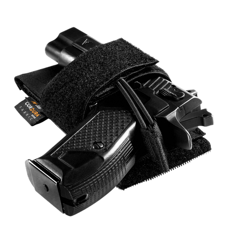 M-Tac CCW Holster – Modular Universal Holster with Velcro-loop panel and Cordura material, gallery position 1, for discreet carry of equipment.