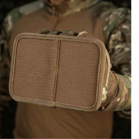 M-Tac Hook & Loop Utility Panel in robust nylon with modular design and zip pocket for organizational use, gallery position 1.