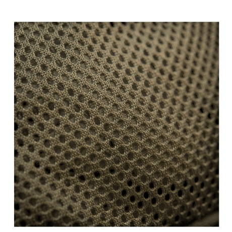 M-Tac Hook & Loop Utility Panel with modular mesh design and zip pocket for internal organization, gallery position 1, olive green.