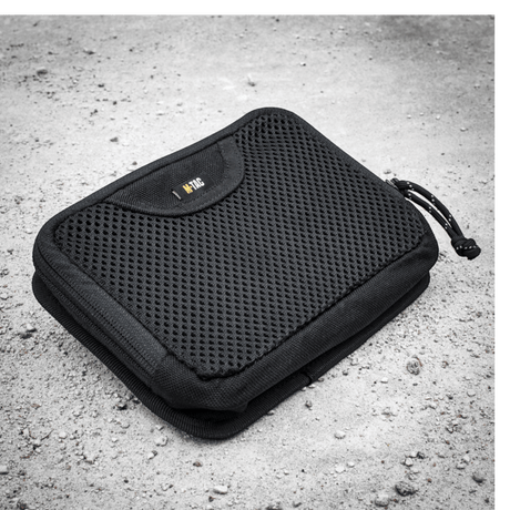 M-Tac Hook & Loop Utility Panel in resilient nylon with zip pocket and mesh, modular design for internal storage, gallery position 1.