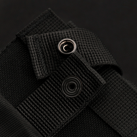 M-Tac Mag Drop Pouch Elite with MOLLE attachments and quick-release system in black fabric