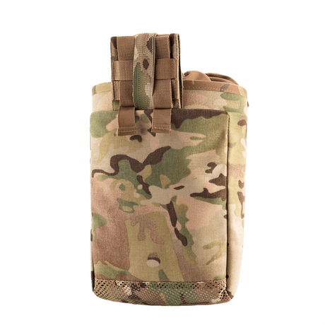 M-Tac Mag Drop Pouch Elite in camouflage design for secure magazine handling with MOLLE attachments