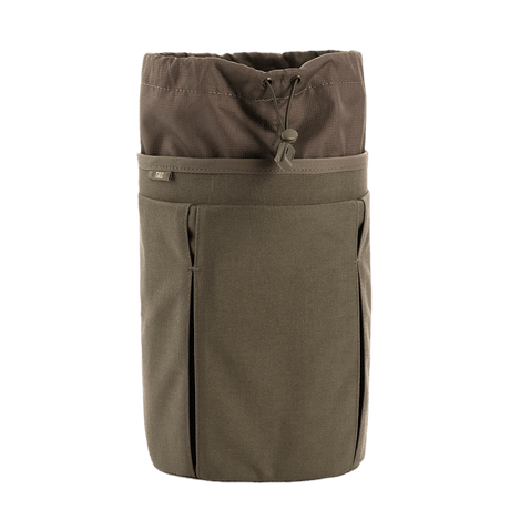 M-Tac Mag Drop Pouch Elite for quick magazine changes with MOLLE, army brown color, secure gear attachment