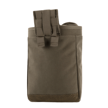 M-Tac Mag Drop Pouch Elite for quick magazine changes with MOLLE attachments. Pouch design prevents loss of gear