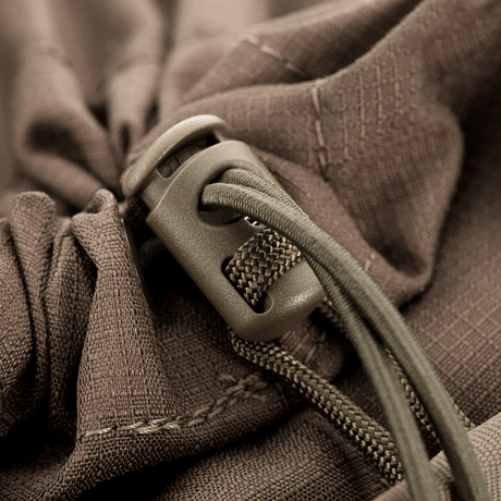 Close-up of pull cord and quick-release system on M-Tac Mag Drop Pouch Elite
