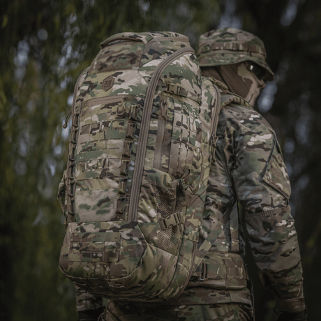 M-Tac Large Gen.IV Elite in durable Cordura for tactical use and weapon storage in a natural environment.