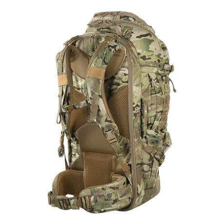 M-Tac Backpack Large Gen.IV Elite in camouflage, made from Cordura 500D and 1000D for versatile use and long-lasting durability.