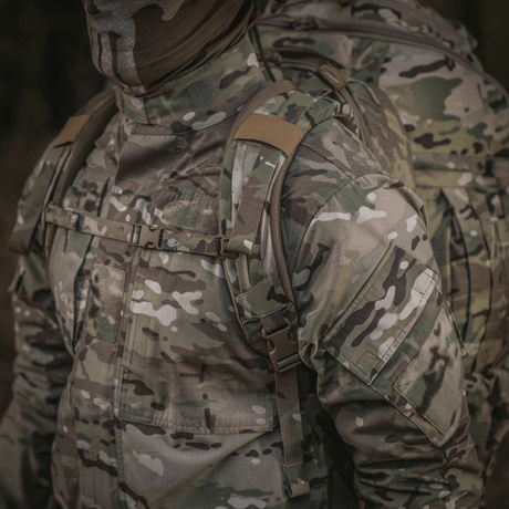 M-Tac Large Gen.IV Elite in camouflage for tactical use and durability.