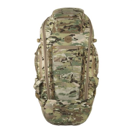 M-Tac Large Gen.IV Elite backpack in camouflage made of durable Cordura for carrying equipment and weapons.