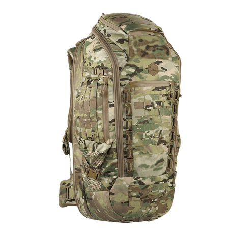 M-Tac Large Gen.IV Elite backpack in durable Cordura, ergonomically designed for carrying weapons and everyday use.