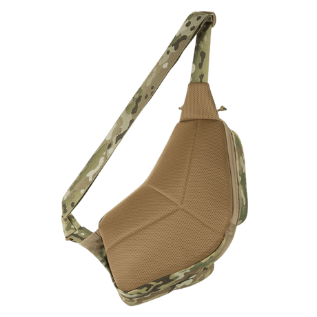 M-Tac Bat Wing Bag Elite with camouflage, Cordura 500 MS material and YKK zippers, suitable for military use and storage.