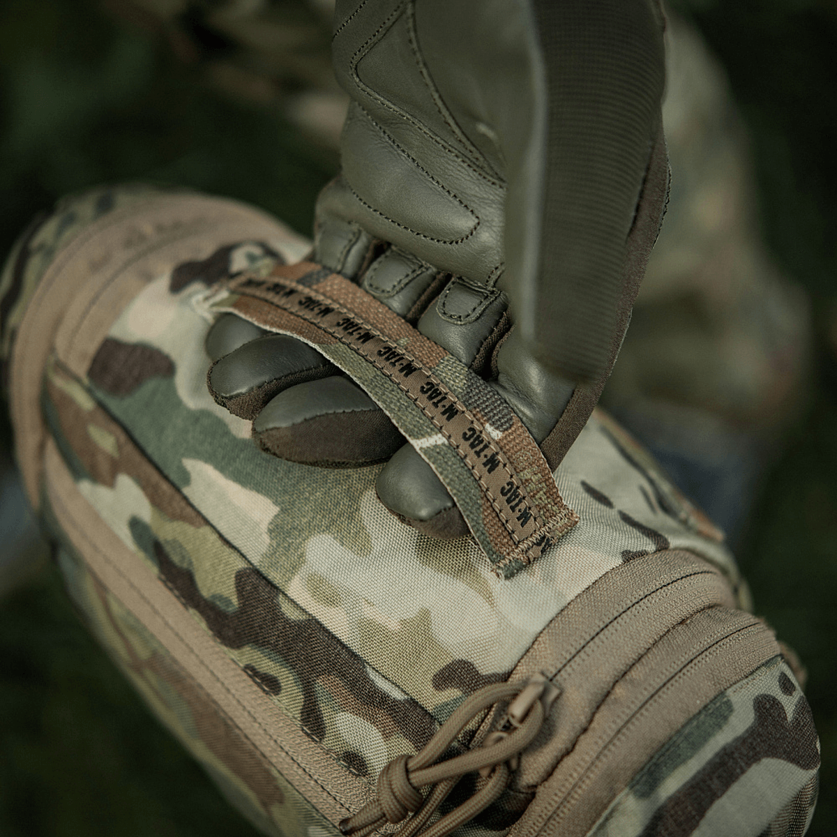 M-Tac Toilettaske Elite Gen.II med camouflage-mønster, designet til praktisk opbevaring af hygiejneartikler på rejse