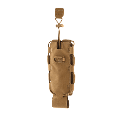 M-Tac Bottle Holder Elite in Cordura 500D material with MOLLE system for tactical gear. Practical bottle and container holder