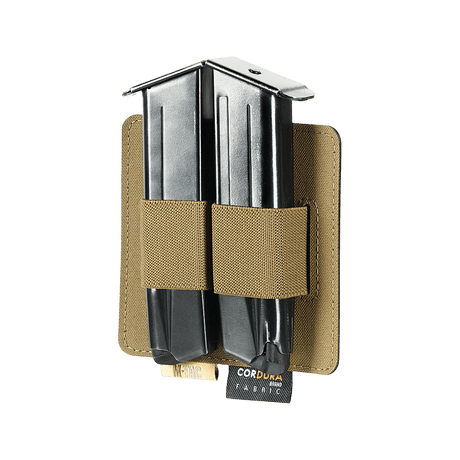 M-Tac Double Mag Pouch Hook Backed Magazine for two pistols, fits M-Tac bags.