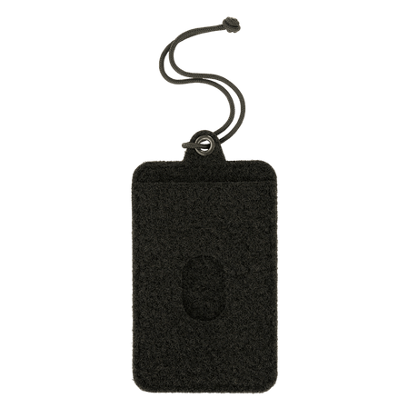 M-Tac Badge Holder – ID card and patch holder with Velcro and metal eyelets for hanging. Plastic base for stability. Dimensions: 120 x 65 mm.