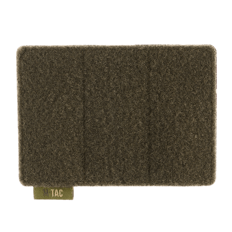 M-Tac Tactical Morale Patch Display Board Hook and Loop Molle 120x85 with stable plastic base for MOLLE systems and patch attachment.