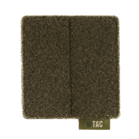 M-Tac MOLLE Patch Panel 80x85 with hook & loop surface for patches and ID, easily fastens to MOLLE systems, 80x85 mm