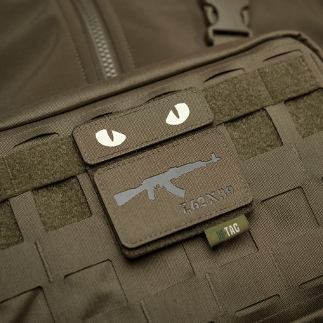 M-Tac MOLLE Patch Panel 80x85 with hook & loop surface for patches and ID. Size: 80 x 85 mm