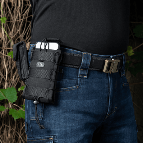 M-Tac Cobra Buckle Tactical Belt Laser Cut with MOLLE attachment, for military and police.