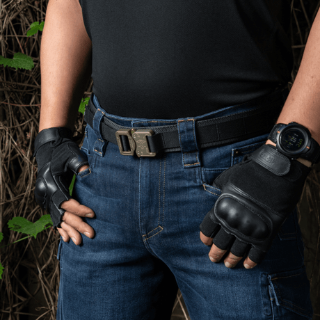 M-Tac Cobra Buckle Tactical Belt Laser Cut for military gear.
