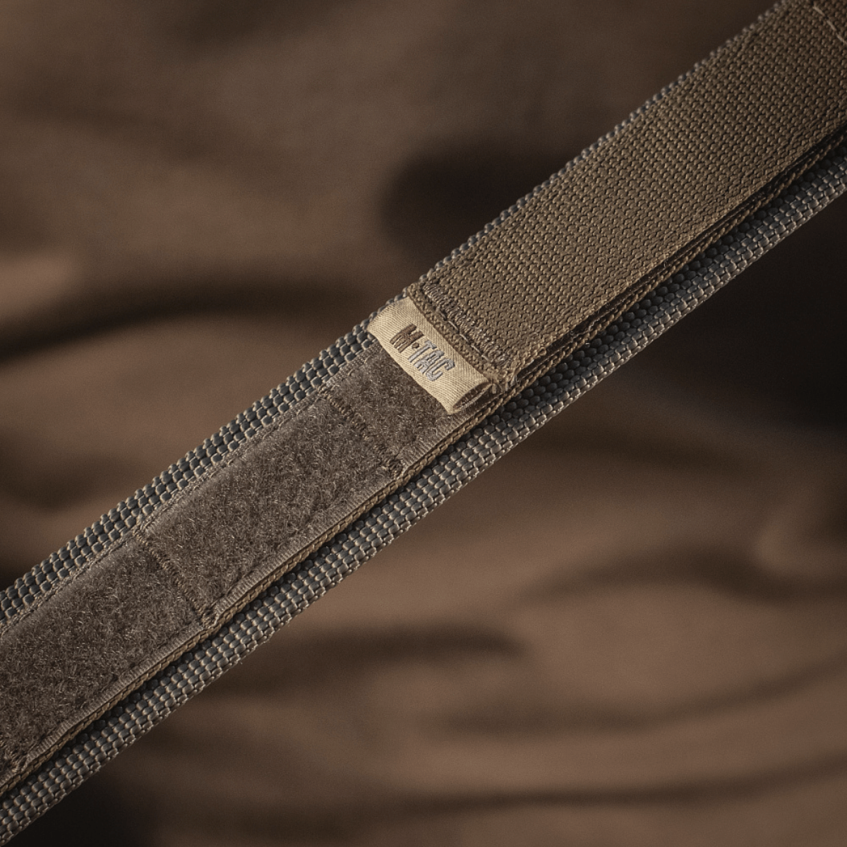 M-Tac Cobra Buckle Taktisk Bælte Laser Cut, militært bælte med AustriAlpin COBRA lås og Cordura Squadron materiale, designet til taktisk brug.