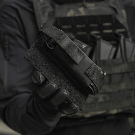 M-Tac Tourniquet Pouch Elastic VELCRO Gen.II in use on a tactical vest with Cordura 500D material and Texcel straps