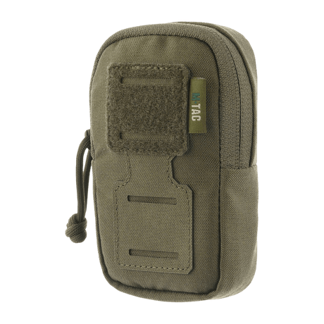M-Tac PC Utility Pouch Elite, versatile 500D Cordura pouch with MOLLE interface and Velcro panel, green color