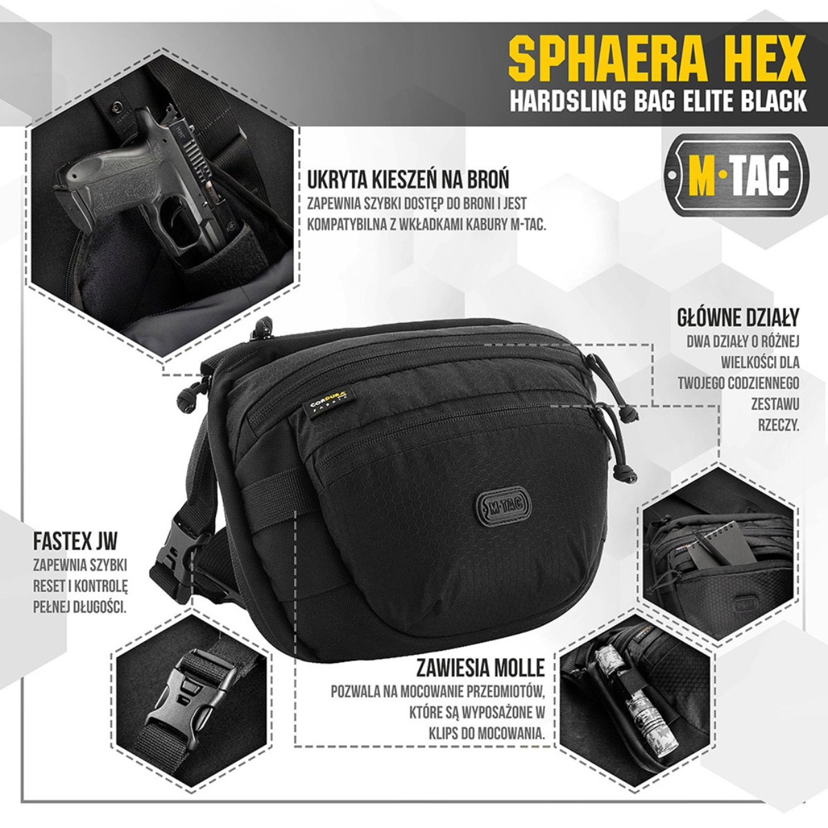 M-Tac Sphaera Hex Hardsling Bag