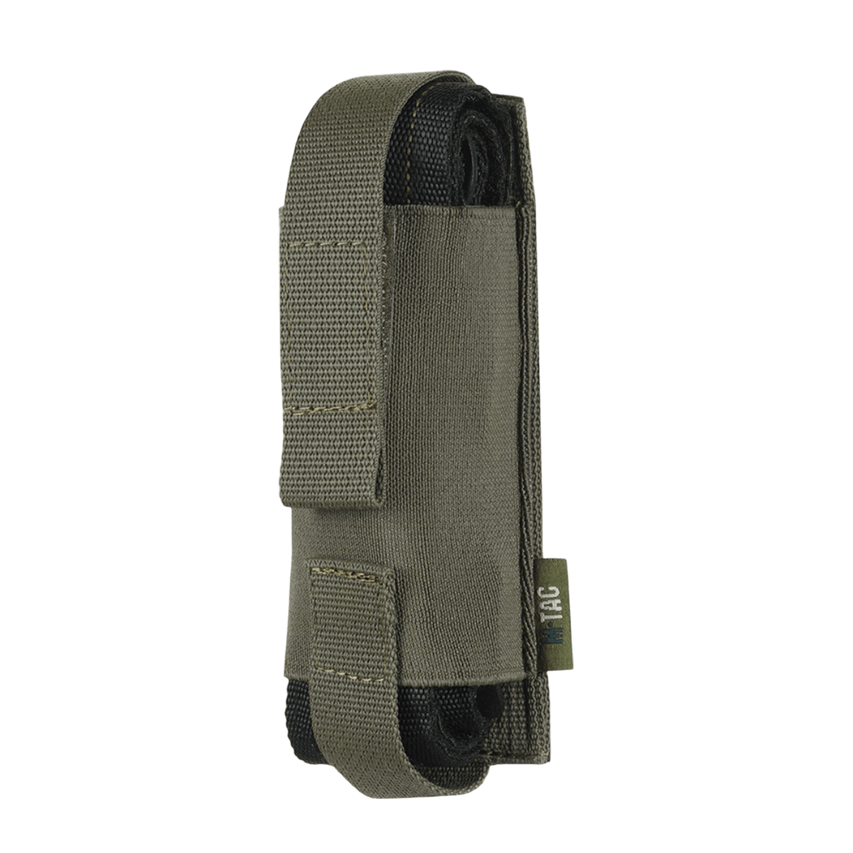 M-Tac Tourniquet Pouch Elastisk med MOLLE Gen.II i Cordura Squadron til sikker opbevaring af C-A-T tourniquet, set fra siden.