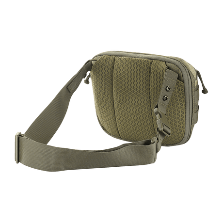 M-Tac Sphaera Hex Hardsling Bag Gen.II Elite in Cordura and Hex-polyester, compact bag with modular construction and adjustable shoulder strap.