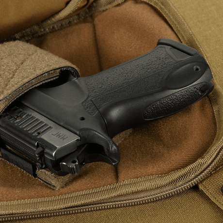 M-Tac Sphaera Hex Hardsling Bag Gen.II Elite with concealed carry of weapon and zipper system, in robust Cordura and Hex polyester.