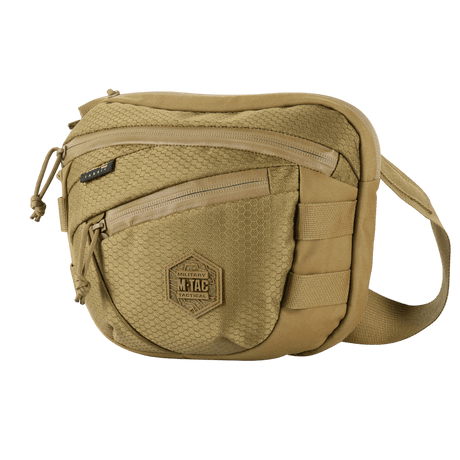 M-Tac Sphaera Hex Hardsling Bag Gen.II Elite in Cordura, compact stylish bag with adjustable shoulder strap and concealed carry compartment.