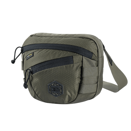 M-Tac Sphaera Hex Hardsling Bag Gen.II Elite compact bag in Cordura and polyester with adjustable shoulder strap and multiple compartments.