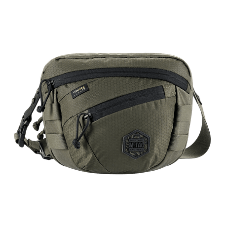 M-Tac Sphaera Hex Hardsling Bag Gen.II Elite in Cordura material with adjustable shoulder strap and zipper closure.