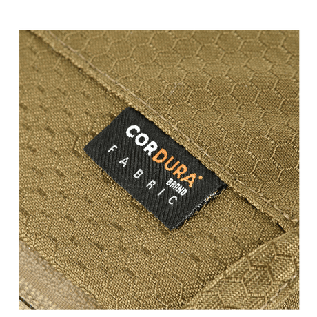 Close-up of M-Tac Satellite Magnet Bag Gen. II Elite Hex with Cordura fabric patch.
