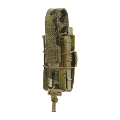 M-Tac Pistol Mag Pouch Gen.3 in Cordura 500D, with MOLLE, for Glock and multitools, tactical lights. Removable vent, adjustable attachment.